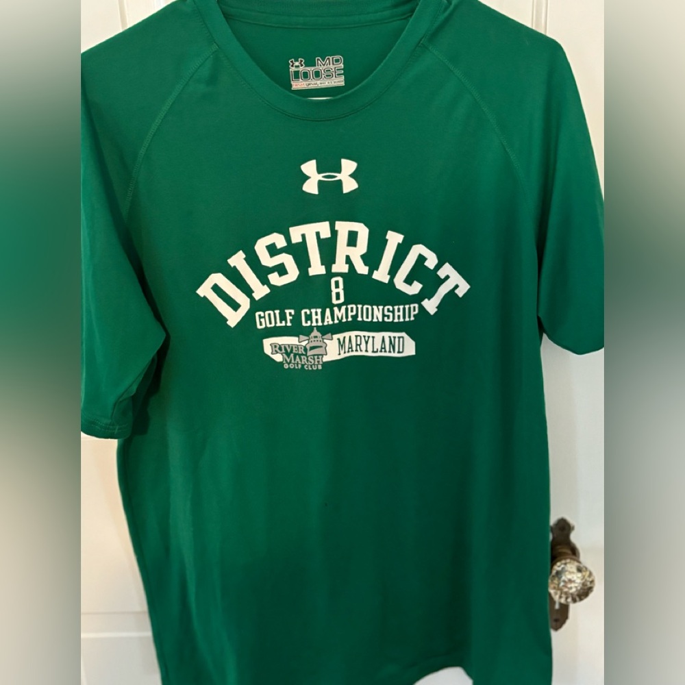 Under Armour Maryland golf tournament shirt